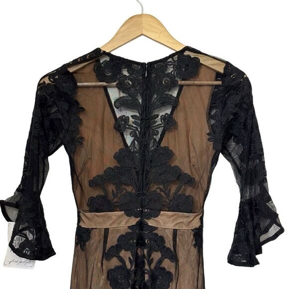 For Love And Lemons Temecula Lace Mini Dress black XS New